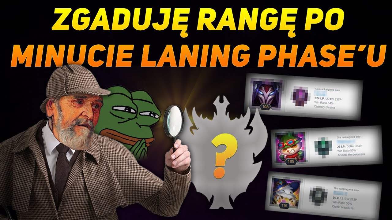 Zgaduję rangę po minucie laning phase'u- 3 wave'y analiza + zabawa część 2