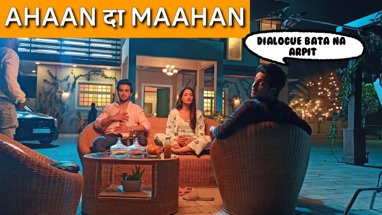 ISHQ PAR ZOR NAHI | SHOOTING VLOGS | AHAAN ISHQI | BEHIND THE SCENCE|