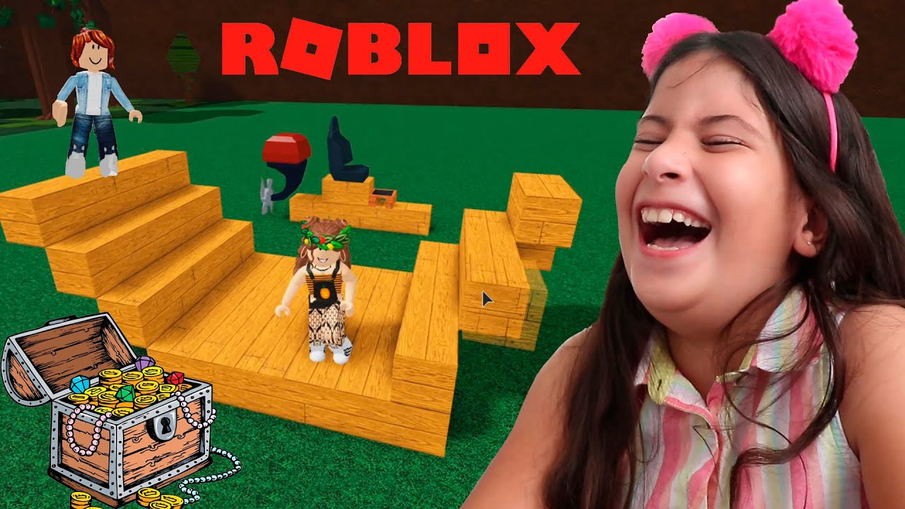 CONSTRUÍMOS UM BARCO GIGANTE NO ROBLOX - MARIA CLARA E JP GAMES