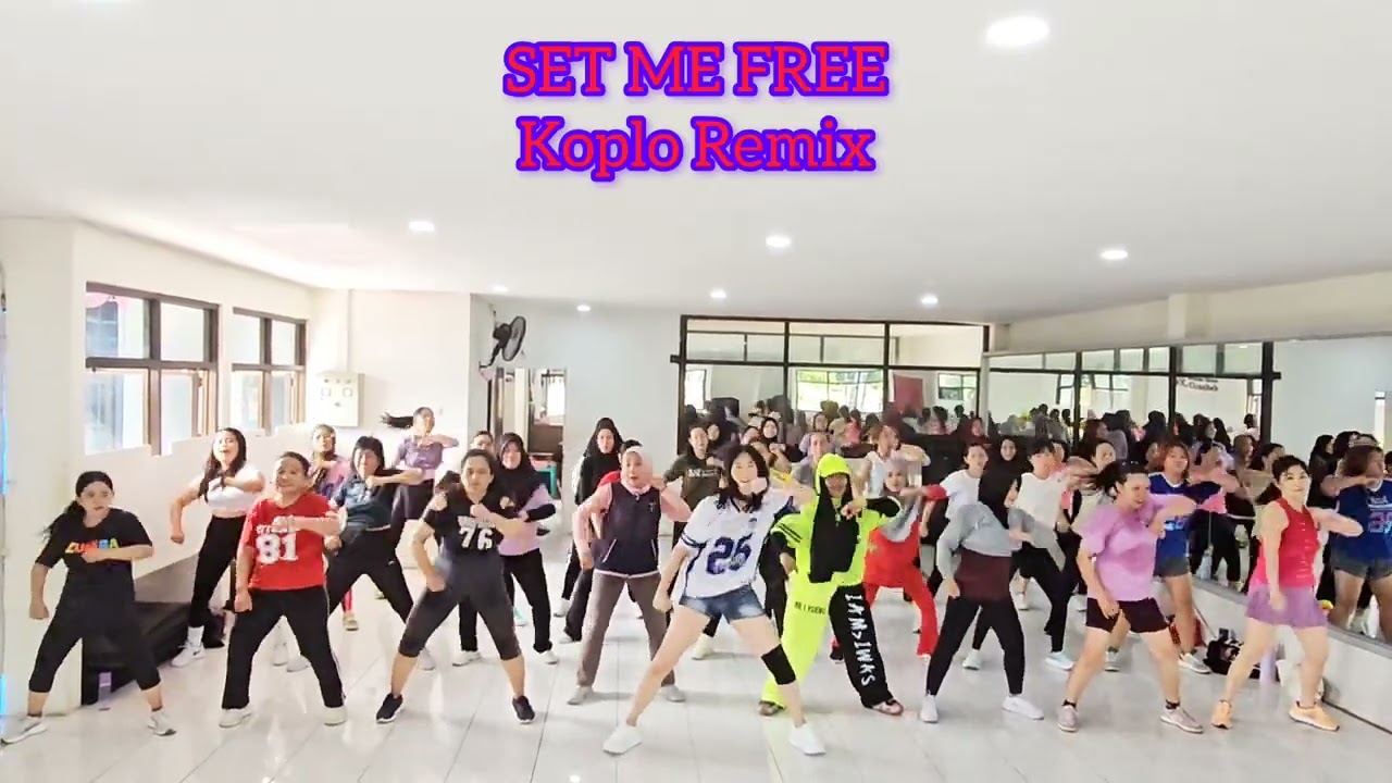 Zumba SET ME FREE KOPLO REMIX DJ ALOY #zumba #koplo #remix #setmefree