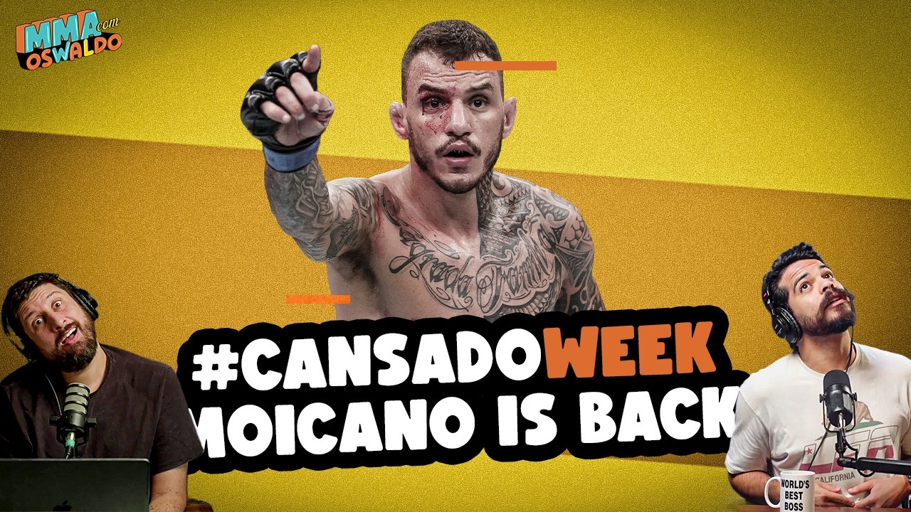 LOS HERMANOS, LFA em S&atilde;o Paulo, Adesanya acabou? UFC com Moicano! (OBS: Falamos muito de MMA)