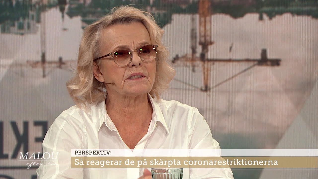 Marie Göranzon: ”Jag skrattar aldrig längre” - Malou Efter tio (TV4)