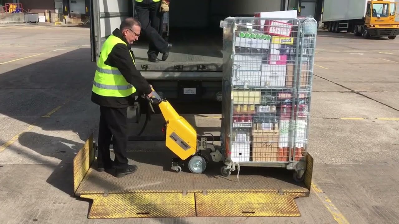Safe & Efficient moving of heavy loads with a MasterMover Electric Tug