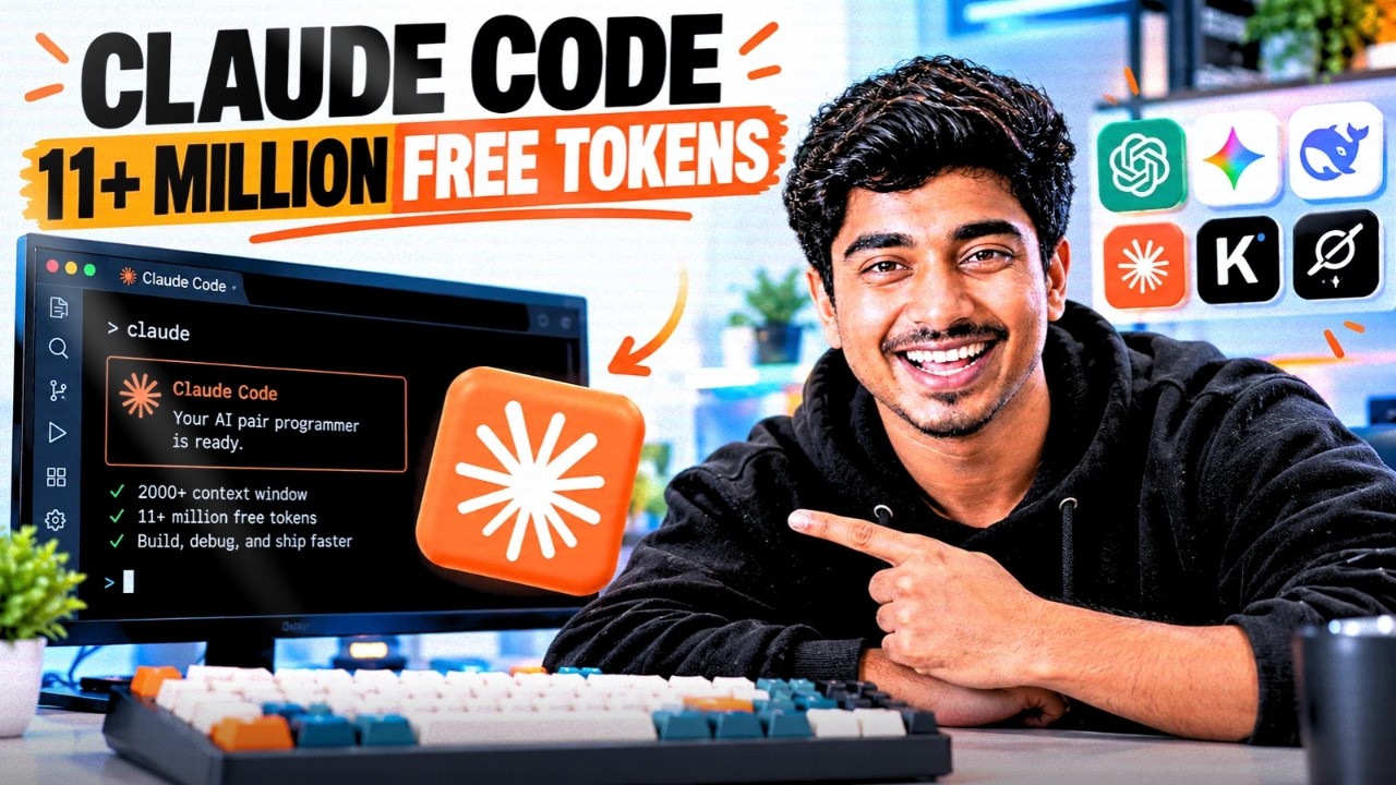 How I Got 11 MILLION Free Tokens on Claude Code Desktop (Free Access to Opus 5.5 & Fable 5.1)