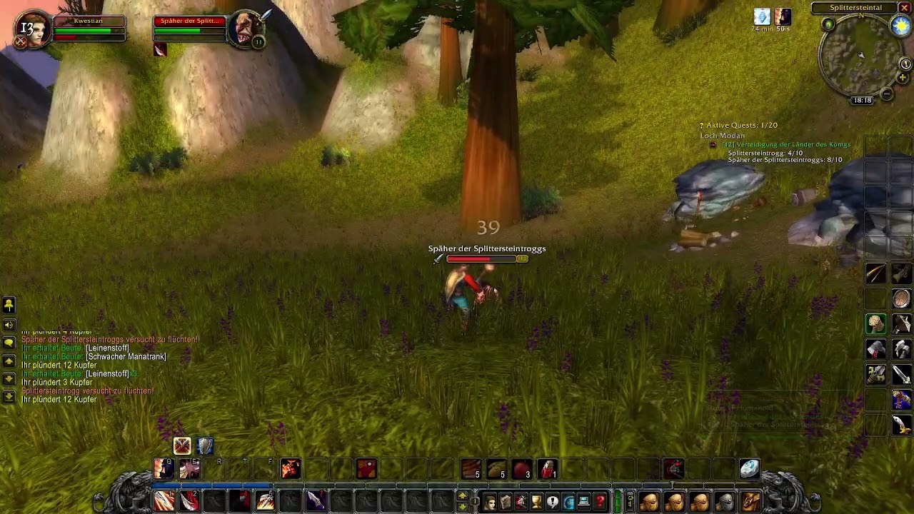 World of Warcraft Classic / Quest : Verteidigung der Länder des Königs