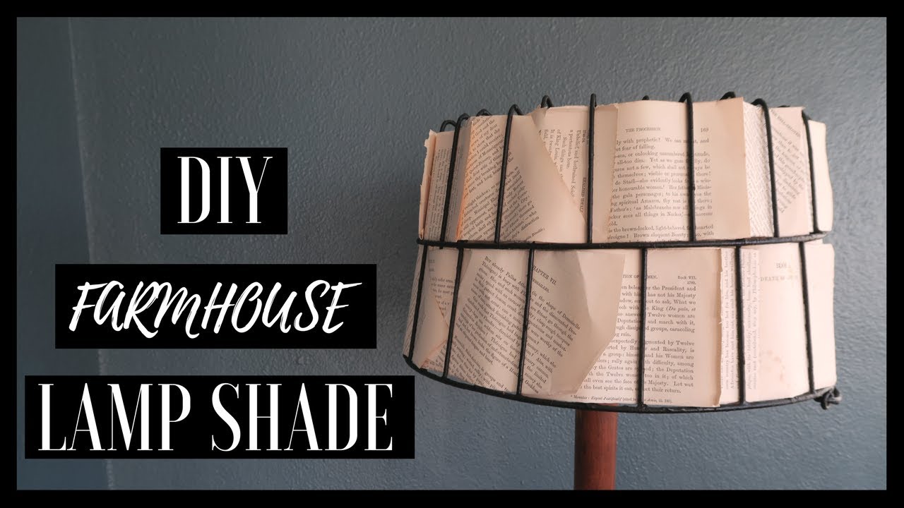 DIY LAMP SHADE | VINTAGE BASKET