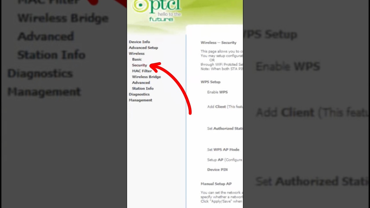 How To Change PTCL Modem password change just one click #ptcl #internet #shorts