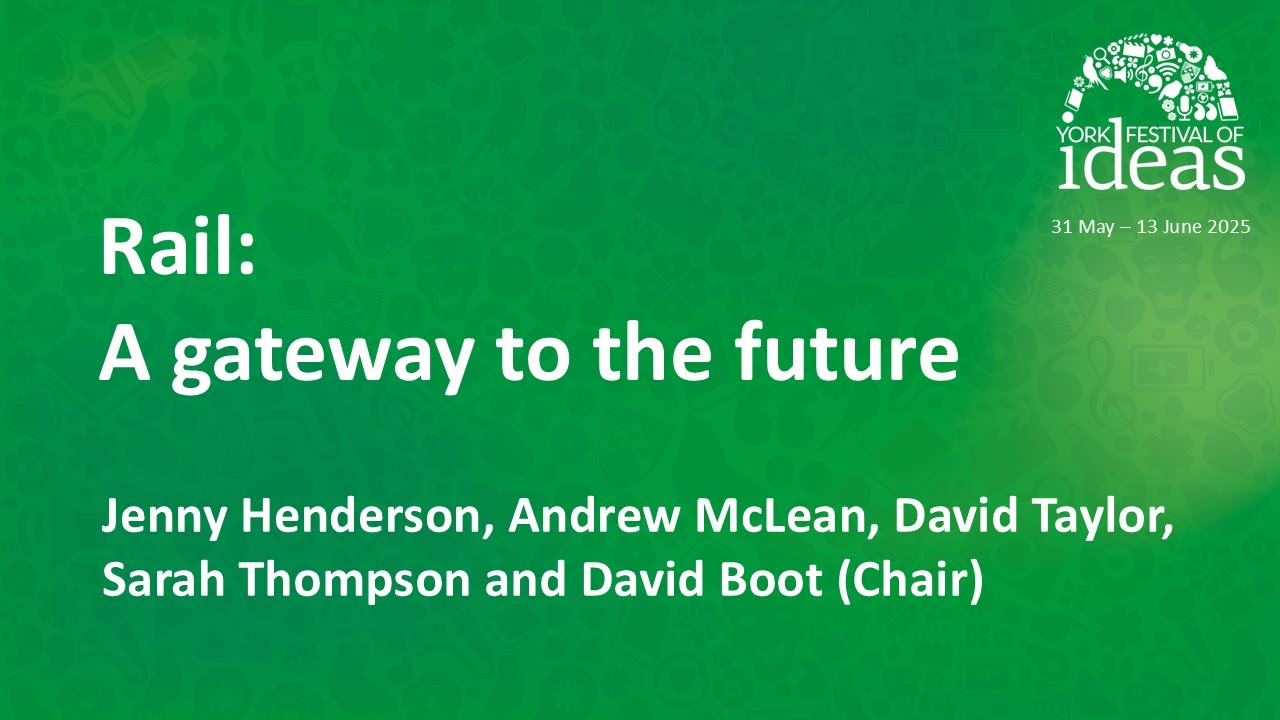 Rail: A gateway to the future - Panel discussion