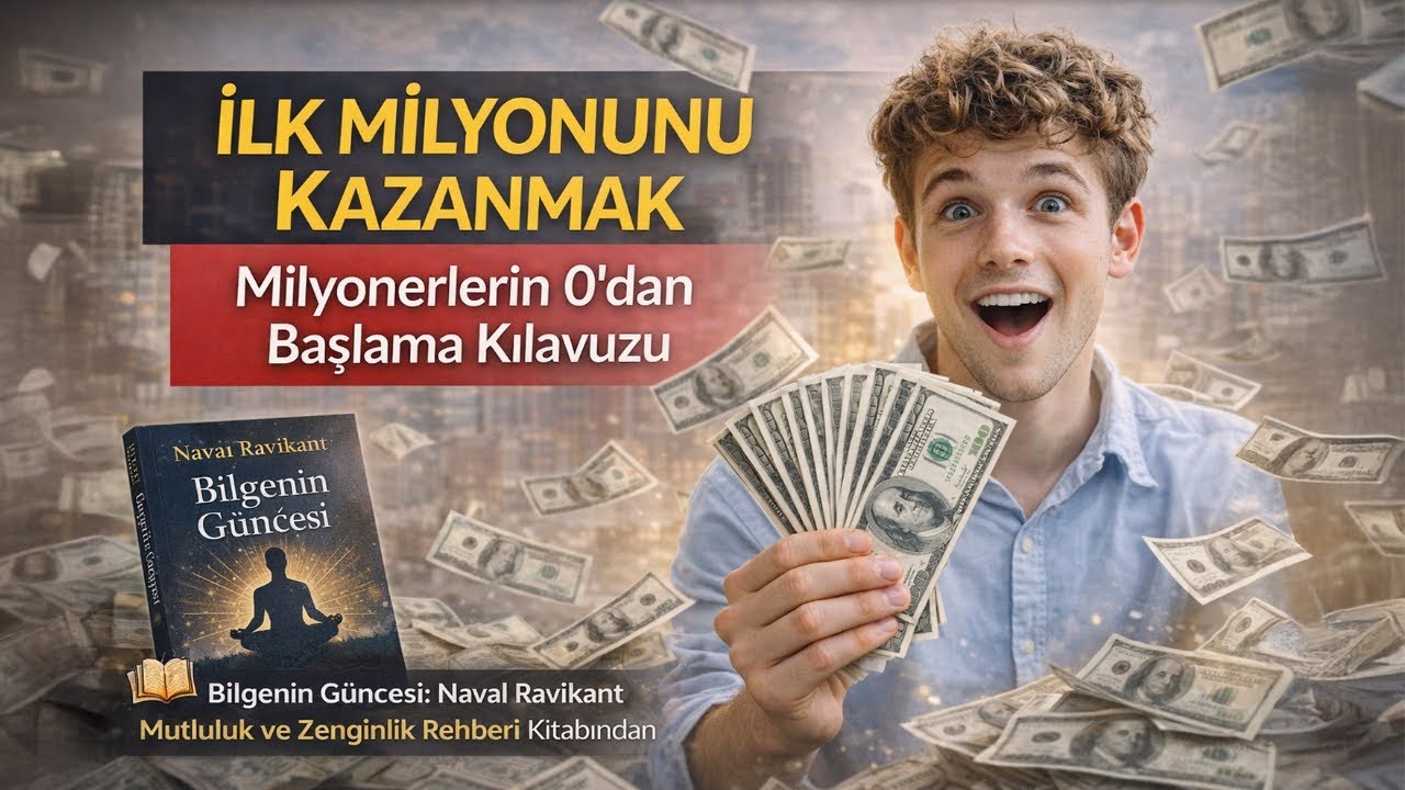 0’dan Zenginliğe: İlk Milyonunu Kazanmak İçin Naval Ravikant Kuralları