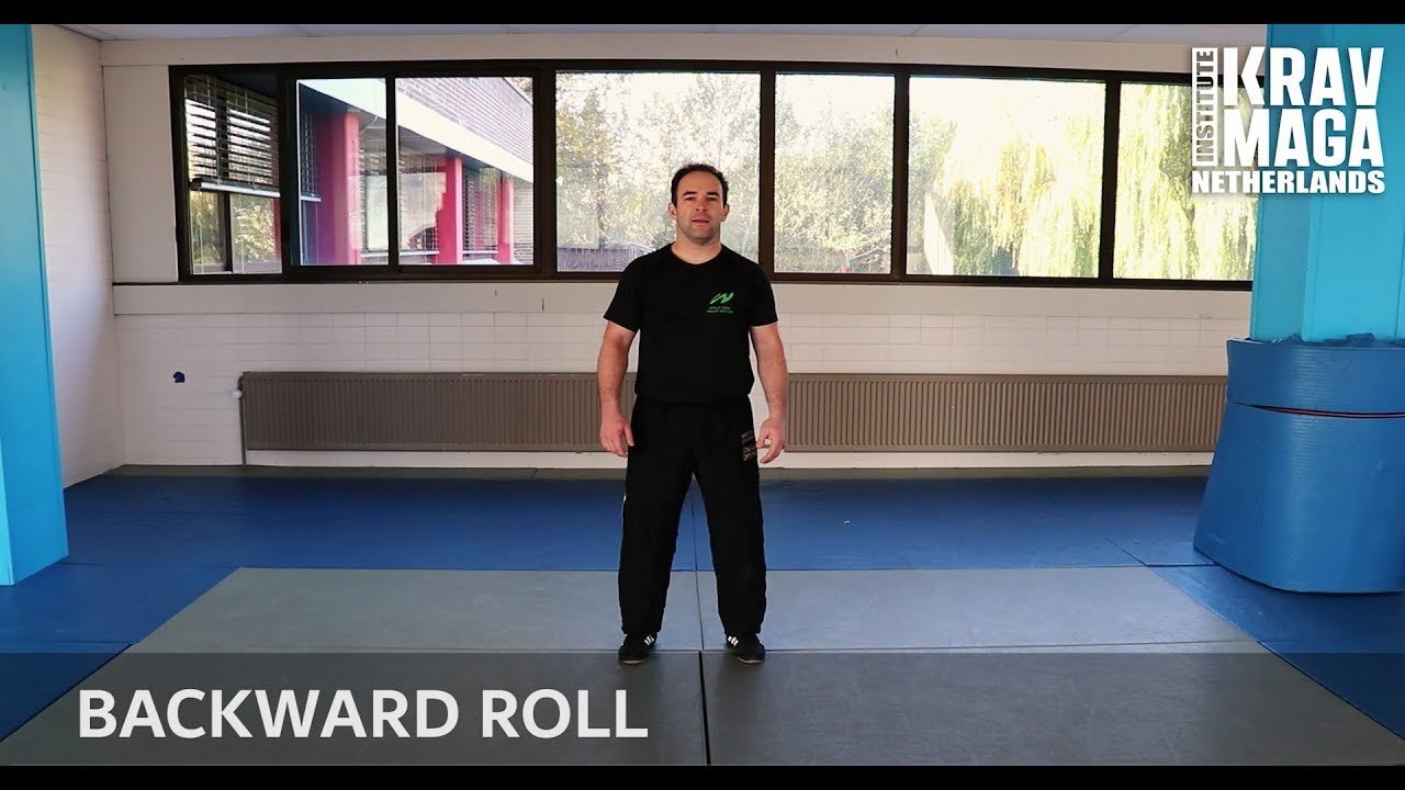 Krav Maga Technique of the Week, Backward Roll with Joe Ambrosino.