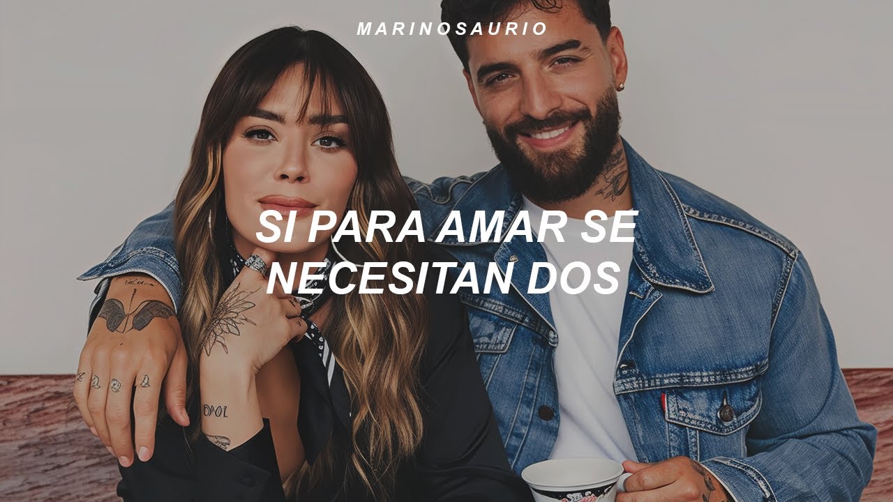 Maluma, Kany Garc&iacute;a - 1+1 (Letra) 