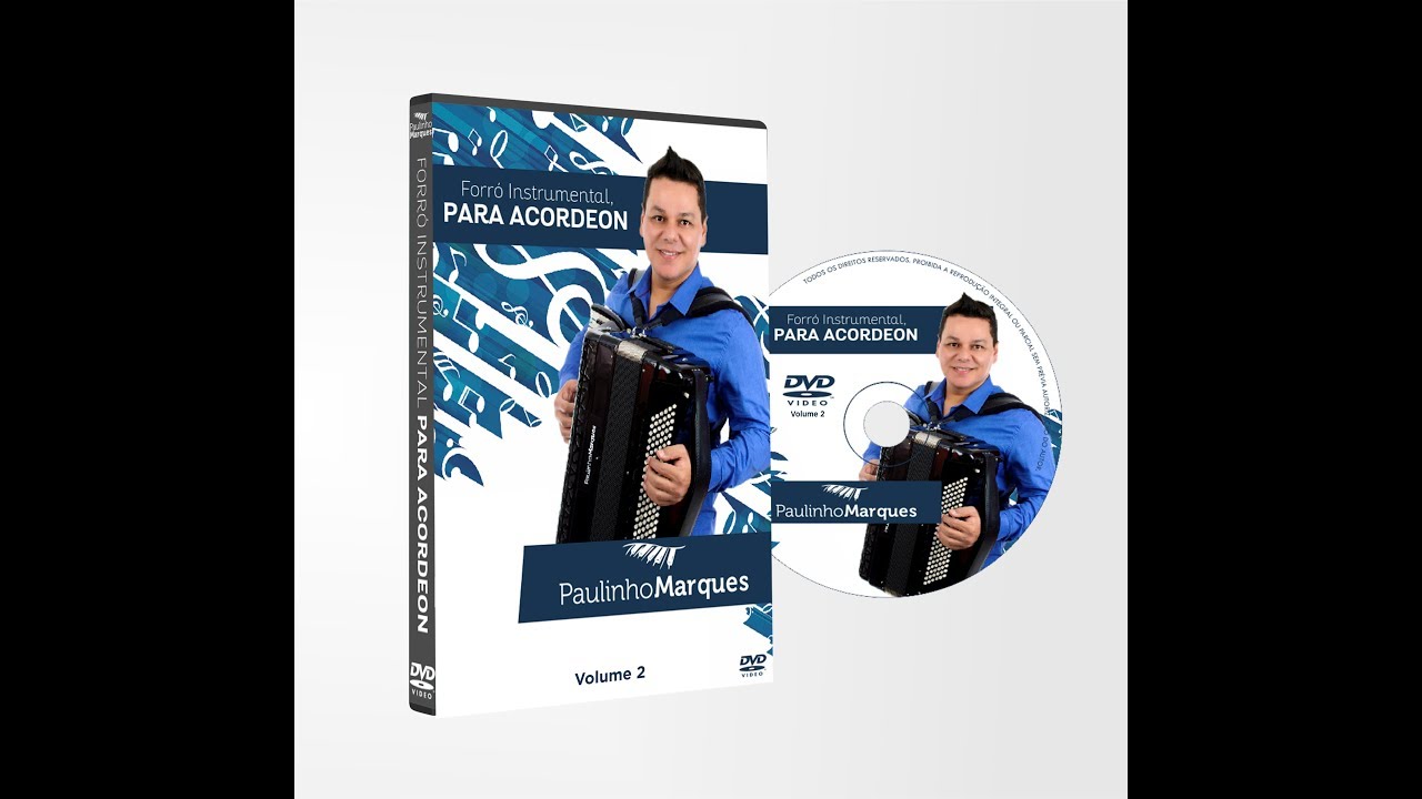 Forró Instrumental Para Acordeon - DVD - 02 Paulinho Marques