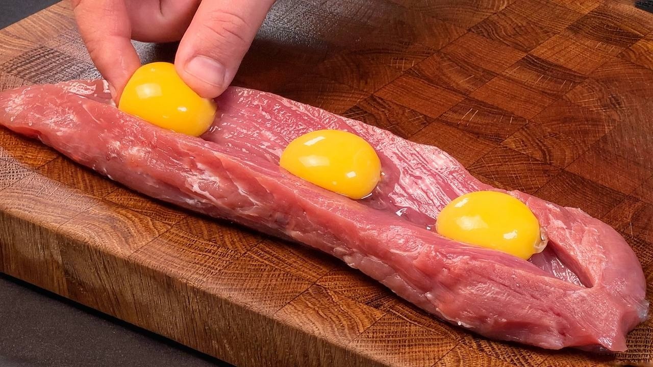 Tolle Idee mit Schweinefilet! Ein köstliches Rezept für das Weihnachtsessen!