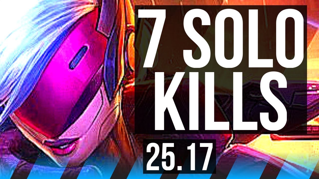 KATARINA vs SYLAS (MID) | 7 solo kills, 8/2/4, Godlike | TR Challenger | 25.17