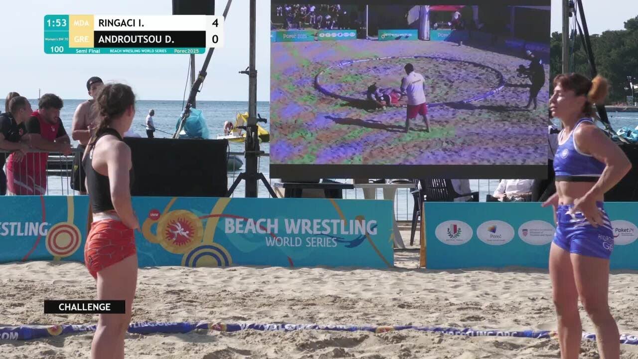 Irina RINGACI (MDA) vs. Dimitra ANDROUTSOU (GRE) • Semi Final • Women's BW 70Kg