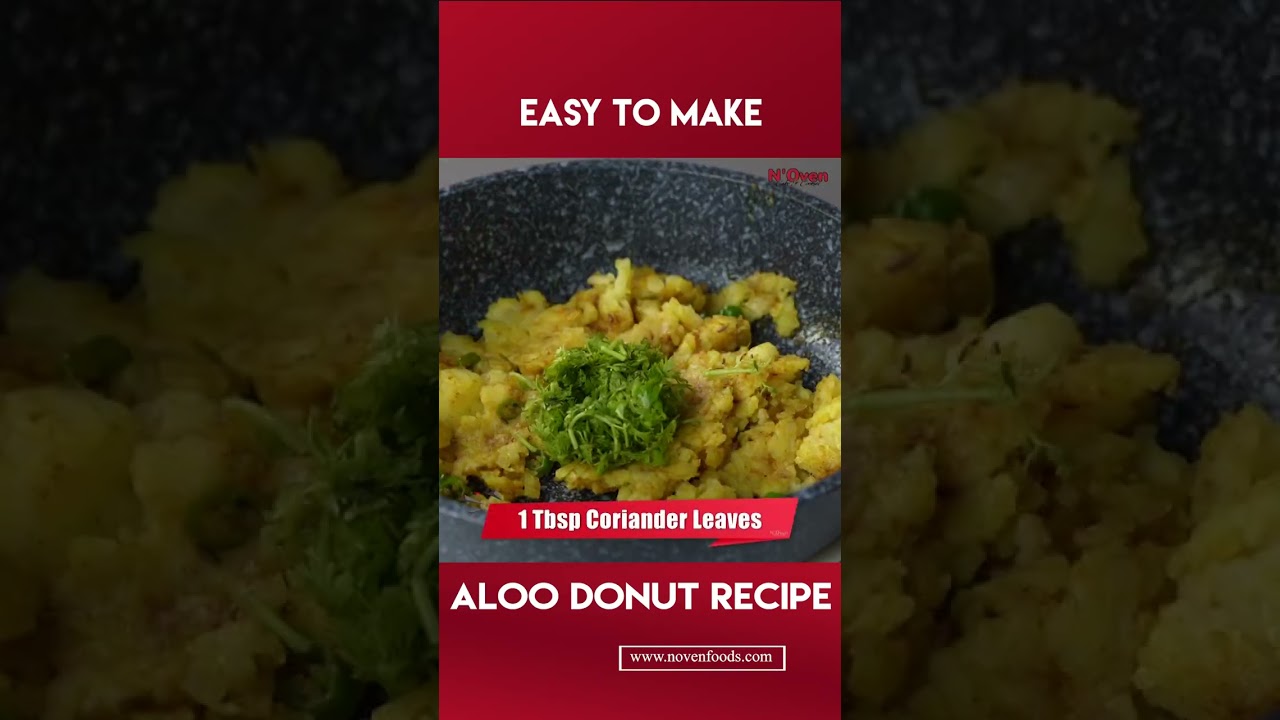 Aloo Donut Recipe | Potato Snacks #shorts
