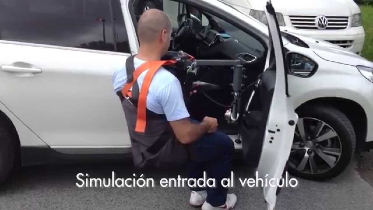 Grua de transferencia en peugeot 2008