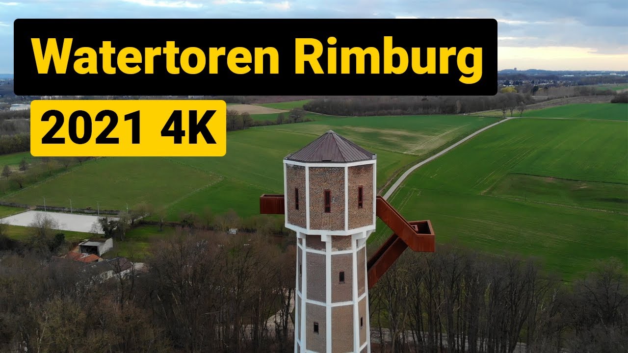 Watertoren Rimburg by drone 4K [] Landgraaf, The Netherlands
