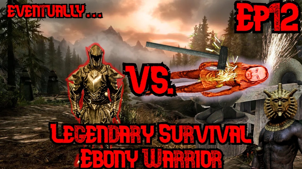 Grinding Again!... No, not like that Dagoth!! | Skyrim Ebony Warrior