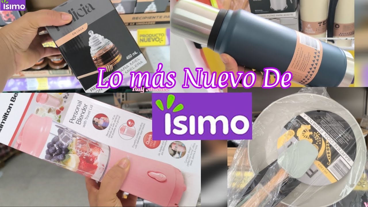 LO QUE LLEGÓ A TIENDAS ISIMO 