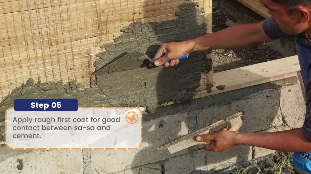 Panday Series: 5 - Wall plastering