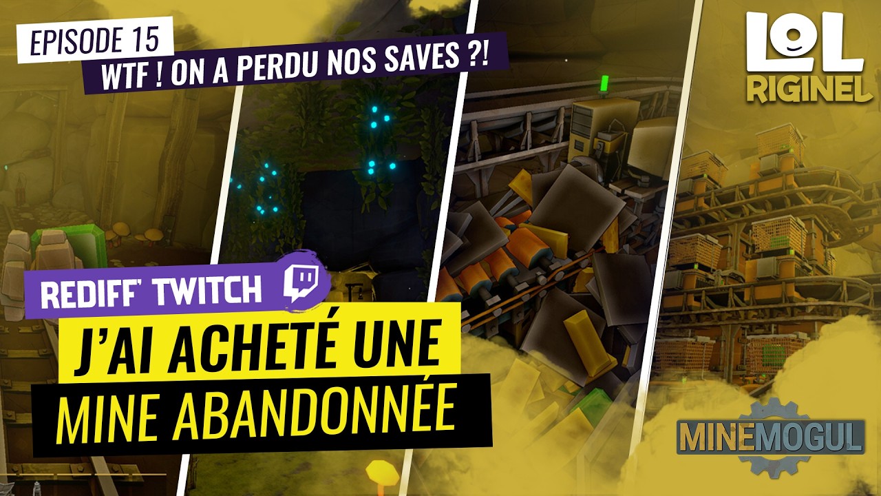 MineMogul - Episode 15 : WTF ! On a perdu nos saves !?