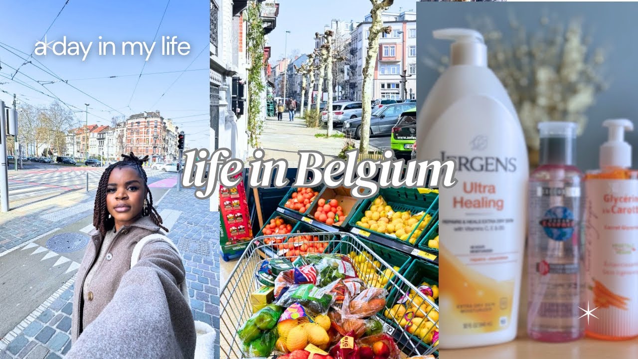 A days in my Life in Belgium | single mom |Grocery Shopping, Hair Appointment & Church