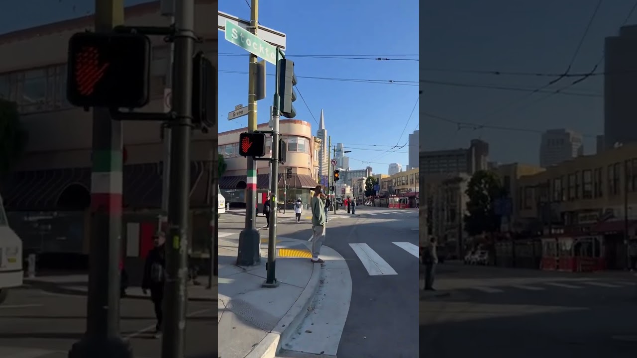 Walking around North Beach in San Francisco