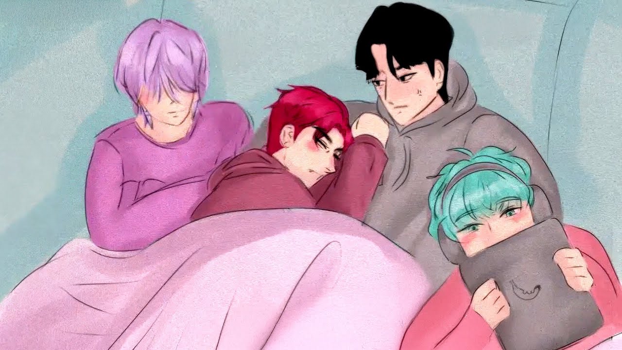 Sleepover 😏┃Kpop Demon Hunter Comic Dub