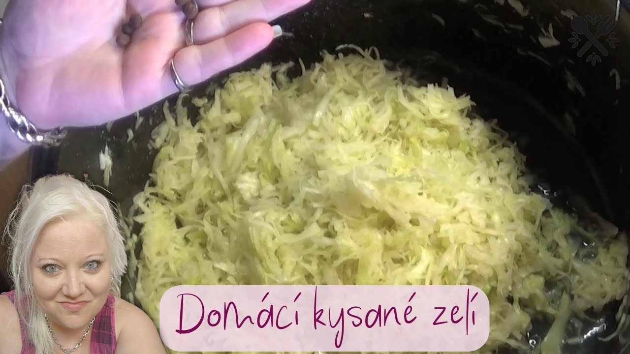 Vyzkoušejte Kysané (kvašené) zelí na celou zimu ještě DNES (Sauerkraut)