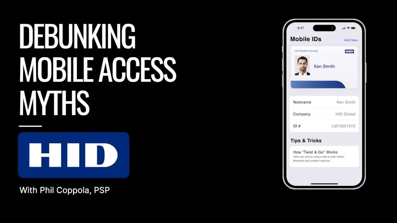Debunking Mobile MYTHS and MISTRUTHS with HID