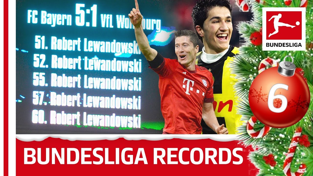 Top 10 Greatest Bundesliga Records of All Time - Bundesliga 2018 Advent Calendar 6