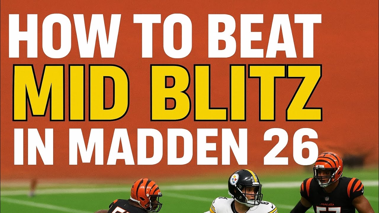How to Beat Mid Blitz in Madden 26 (EASY TDs)