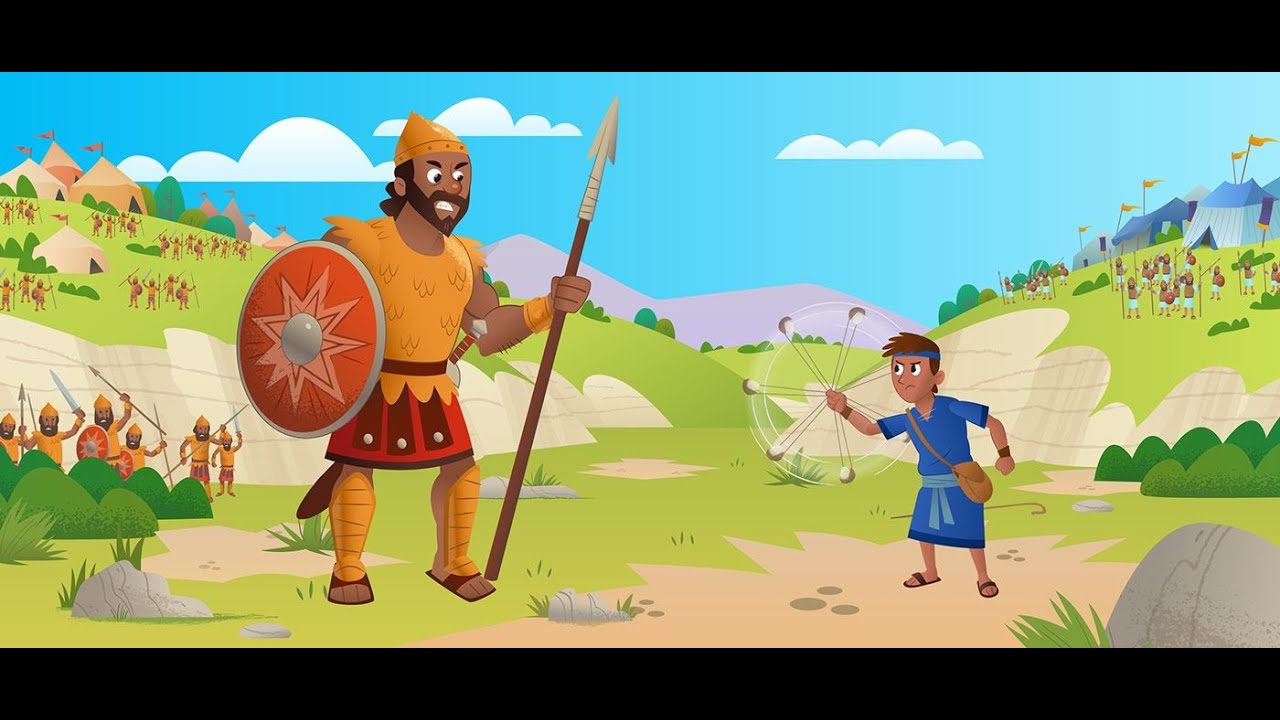 داود وجليات David and Goliath