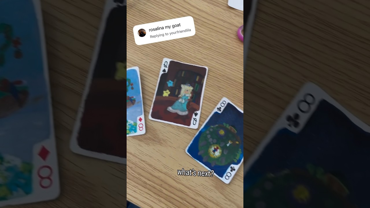 rosalina’s library is next for the deck of mario galaxy cards