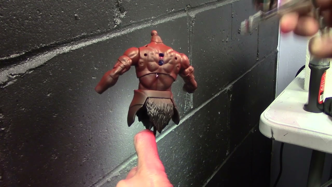 DIY Action Figure custom paint HELLAGOD MOTU SKELEGOD Re-paint