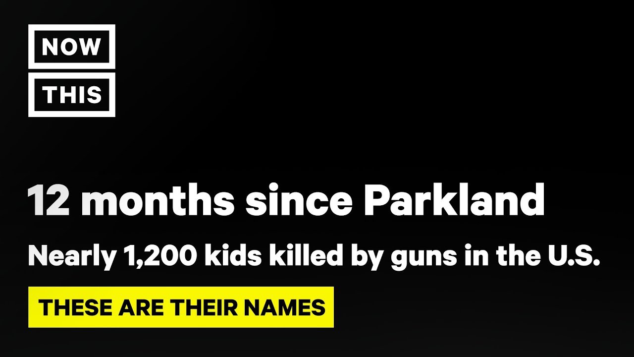 The Nearly 1,200 American Kids Killed by Guns Since Parkland | NowThis