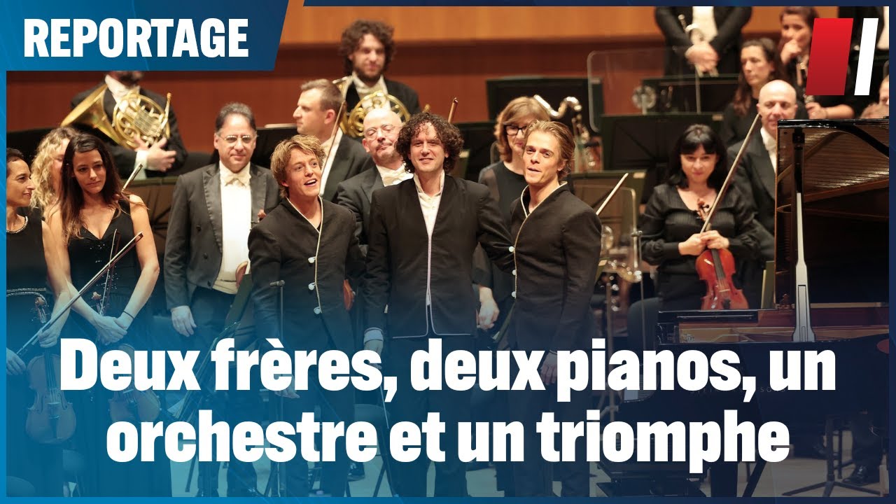 Deux frères, deux pianos, un orchestre et un triomphe