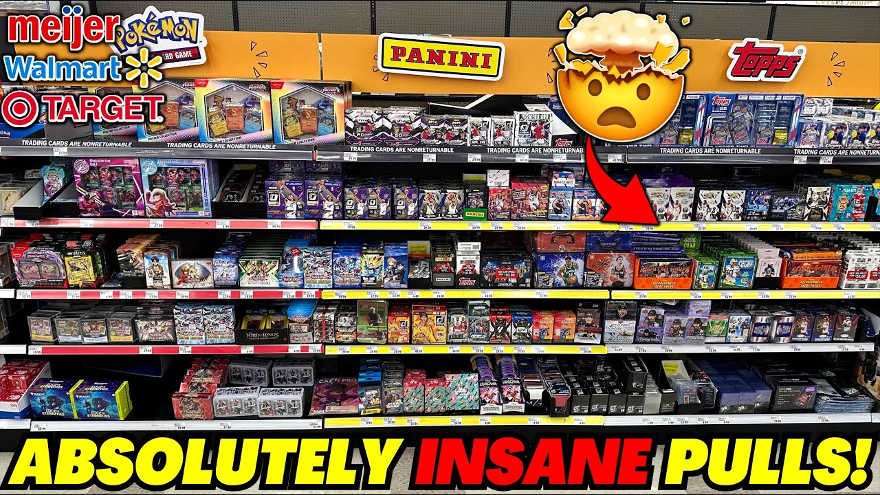 *CARD HUNTING IN THE WILD!🤯 WE PULLED A CASE HIT FROM A BOX WE FOUND ON THIS TRIP!🔥