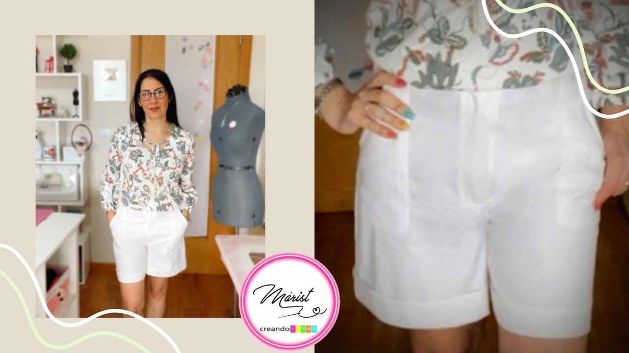 #70 HERMOSA BERMUDA PASO A PASO|PATRÓN Y CONFECCIÓN| ASÍ DE FÁCIL ES🤩