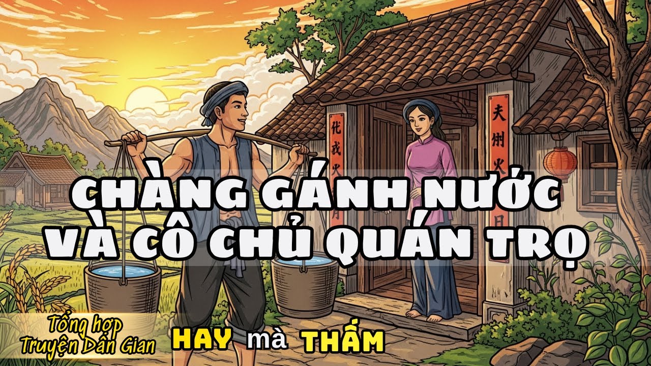 Chàng Gánh Nước Và Cô Chủ Quán Trọ- Tình Yêu và sự phản bội| Truyện dân gian Việt Nam hay nhất