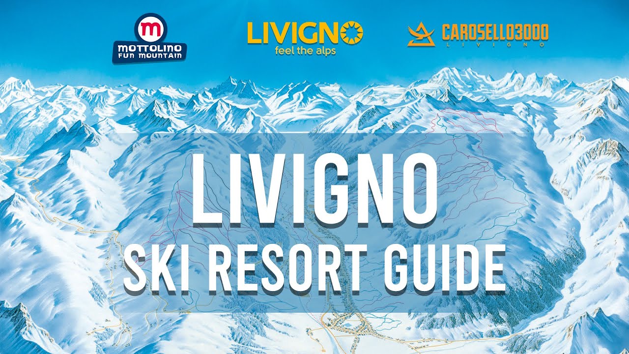 Livigno Ski Guide: Mottolino, Monte della Neve (top to bottom, red route)