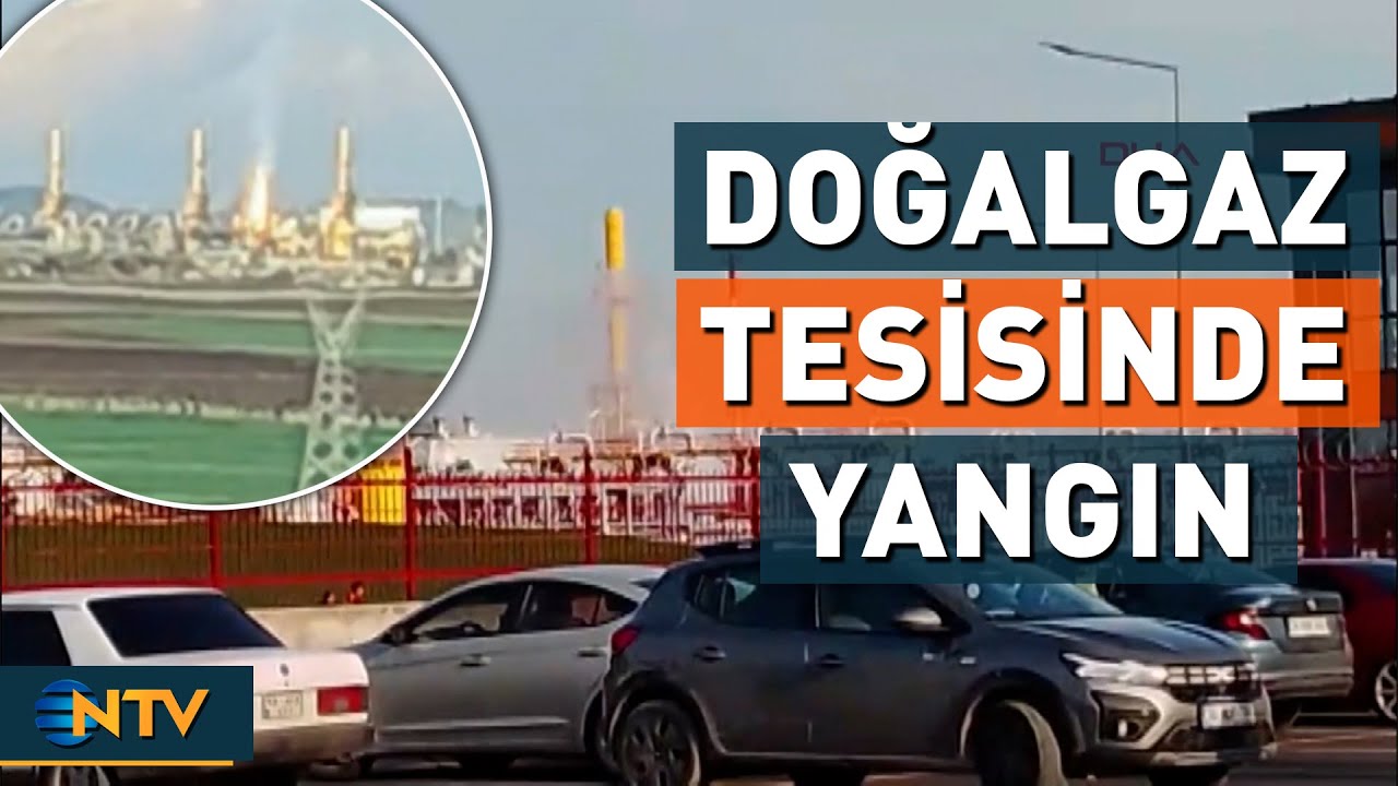 Silivri'deki BOTAŞ Tesislerinde Yangın &Ccedil;ıktı! | NTV