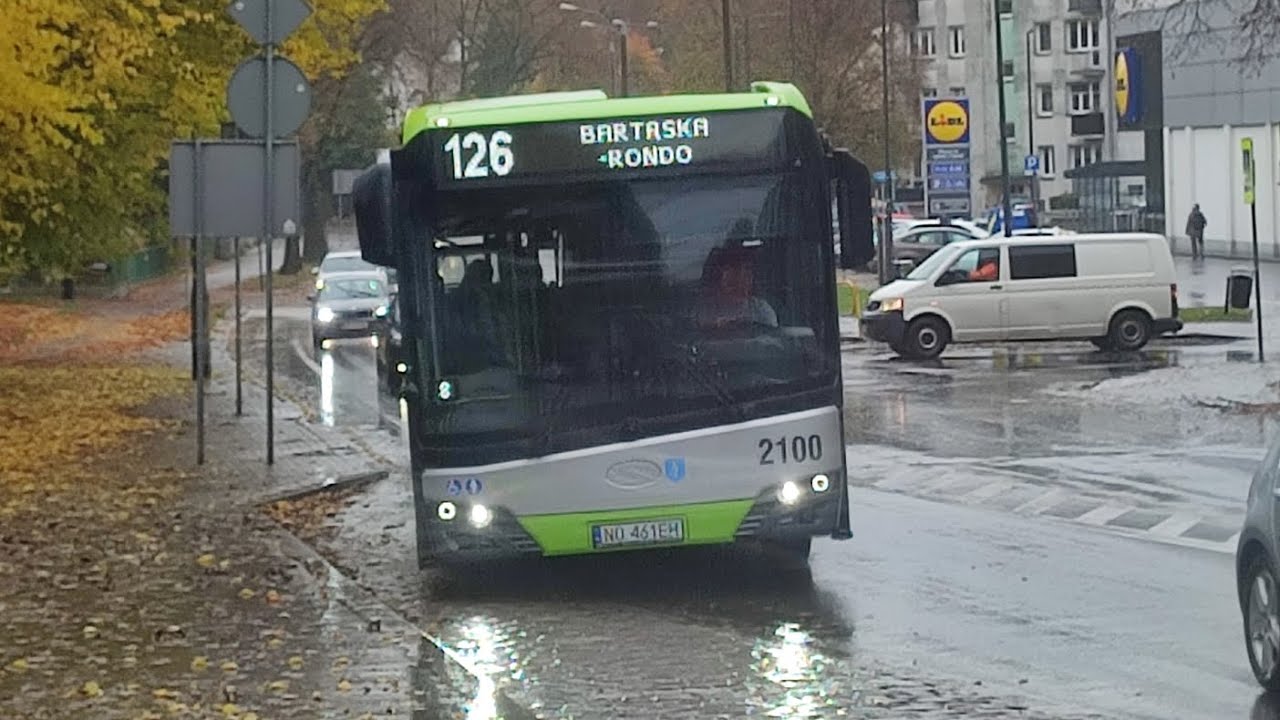 Solaris Urbino 18 IV Mild Hybrid #2100 (MPK Olsztyn) (🚍126) *Przegubowa hybryda*