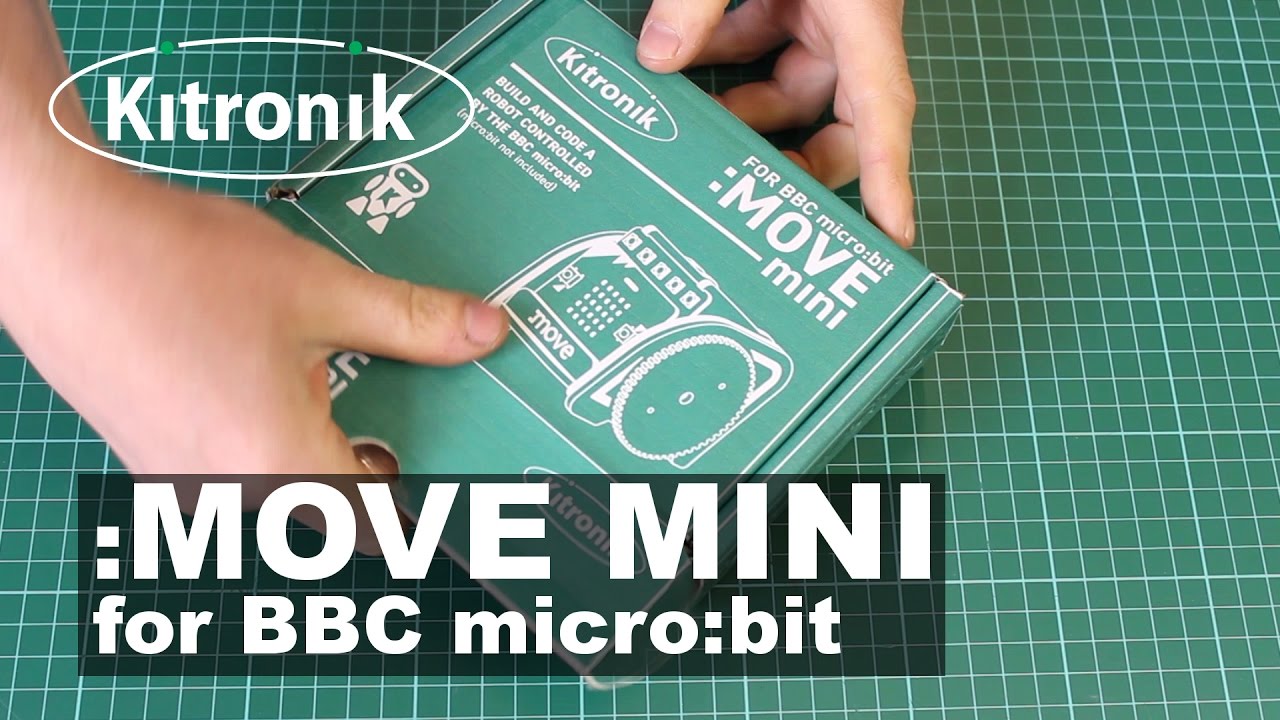 :MOVE mini for the BBC micro:bit unboxing - Kitronik