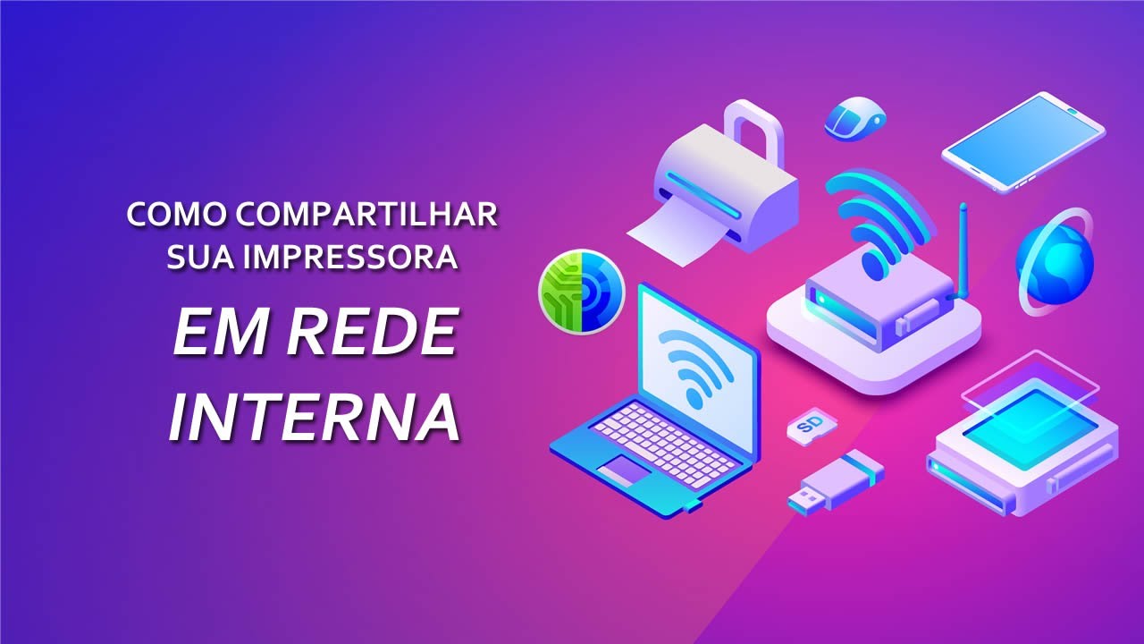 Como compartilhar impressora na rede