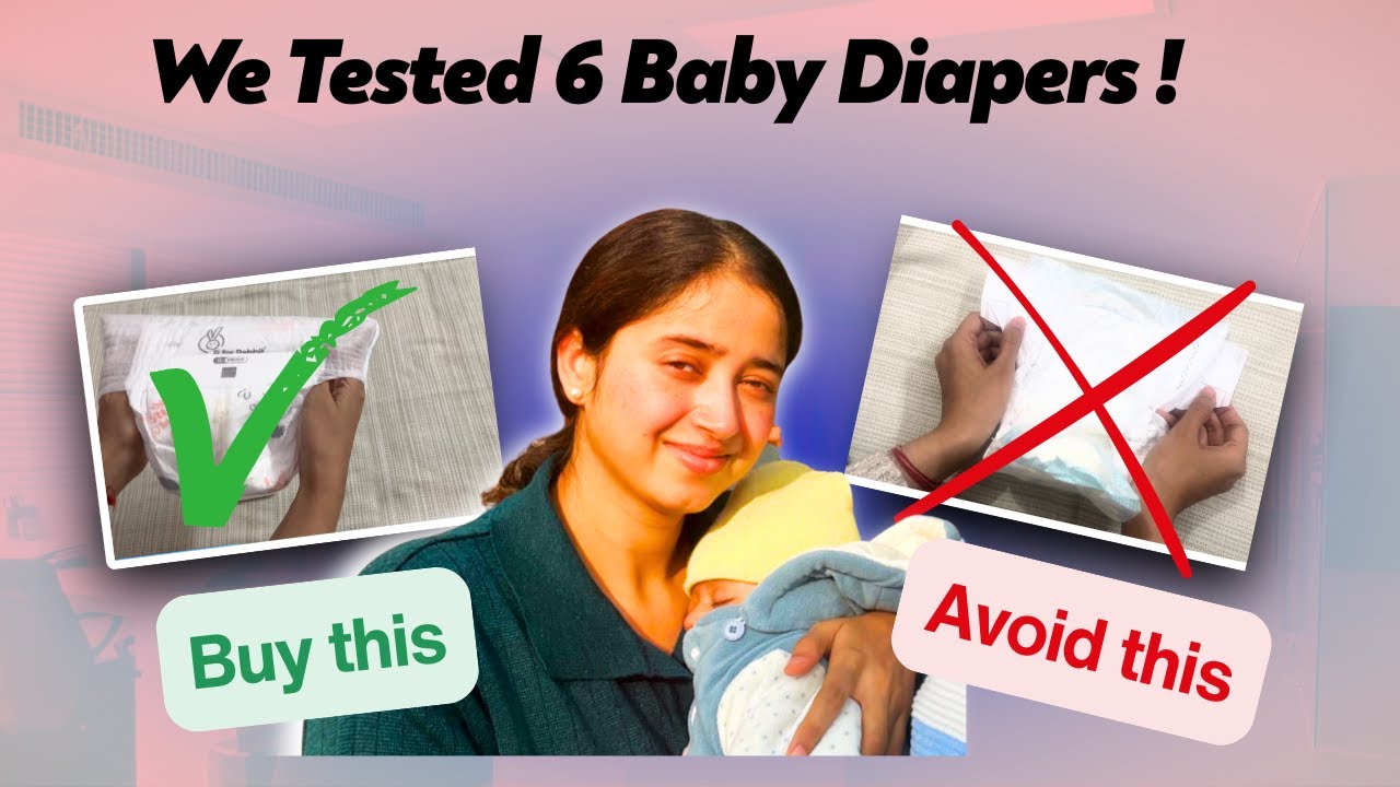 Best & Worst Baby Diapers | Comparing 6 Popular Brands. Best Baby Diapers in India 2026