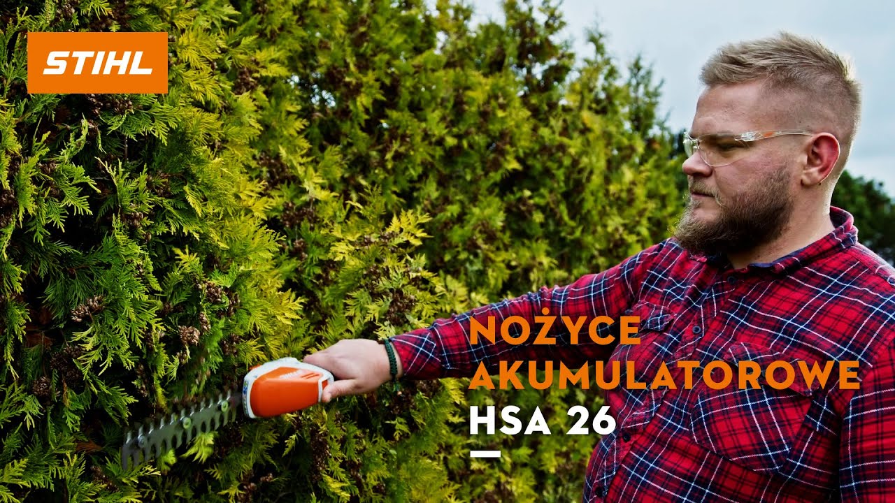 Nożyce akumulatorowe STIHL HSA 26 🌳