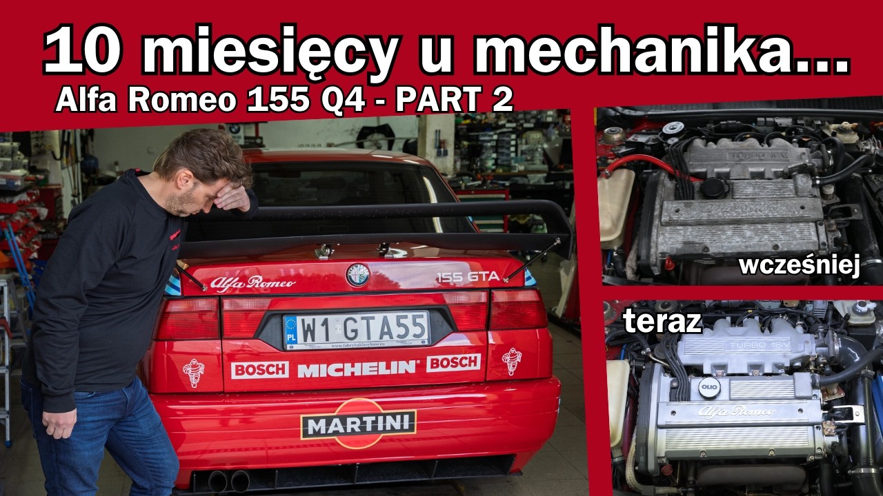 Oddaliśmy auto do mechanika na 10 miesięcy&hellip; | Alfa Romeo 155 GTA
