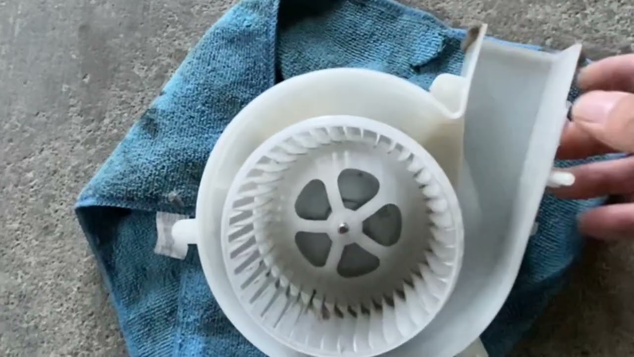 How to clean hybrid battery cooling fan on a Lexus or Toyota.